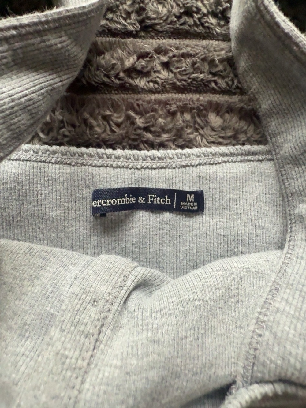 Abercrombie & Fitch Light Gray Tank